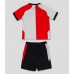 Maillot de foot Feyenoord Domicile vêtements enfant 2024-25 Manches Courtes (+ pantalon court)